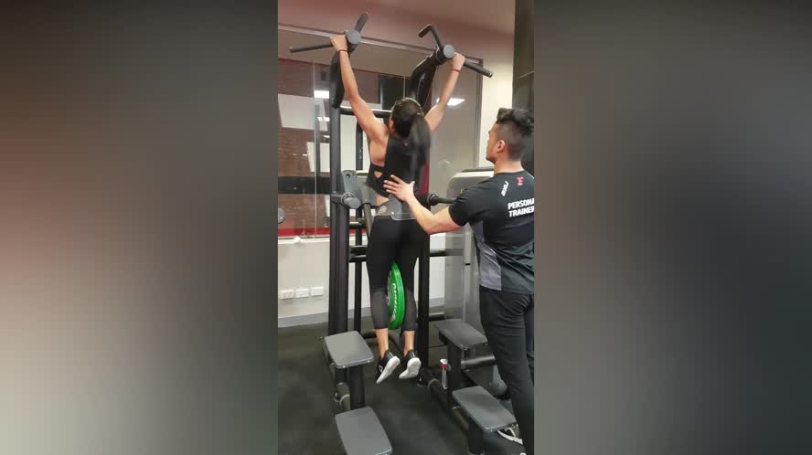 Kala weighted Pullups 10kg